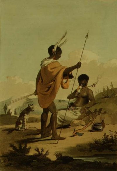 Hombre y mujer Bushooana, lámina 19 de 