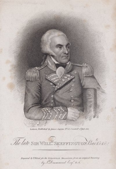 Sir William Skeffington (1742-1815), coronel de la Leicestershire Yeomanry de Samuel (after) Drummond