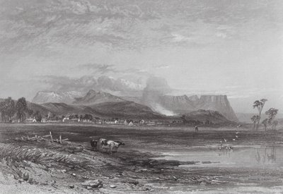Australia: Perth, Tasmania (grabado) de Samuel (after) Prout