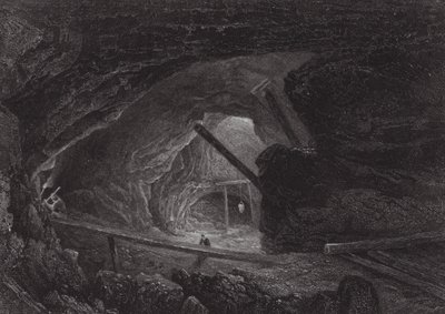 Australia: Las minas de cobre de Burra Burra (grabado) de Samuel (after) Prout