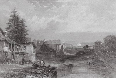 Australia: The Old Tank Stream, Sydney (grabado) de Samuel (after) Prout