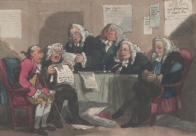 Molestia, 17 de diciembre de 1793 de Samuel Alken
