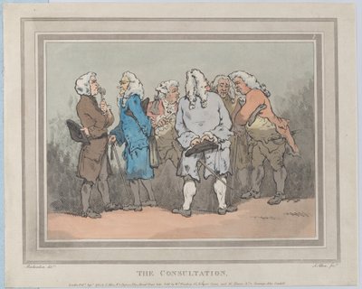La Consulta, septiembre de 1785 de Samuel Alken