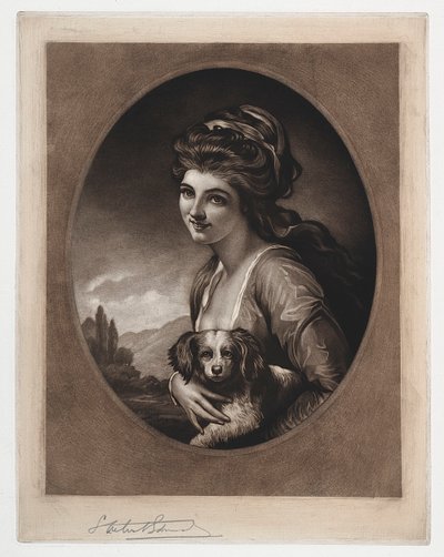 Lady Hamilton como la Naturaleza, siglos XIX-XX de Samuel Arlent Edwards