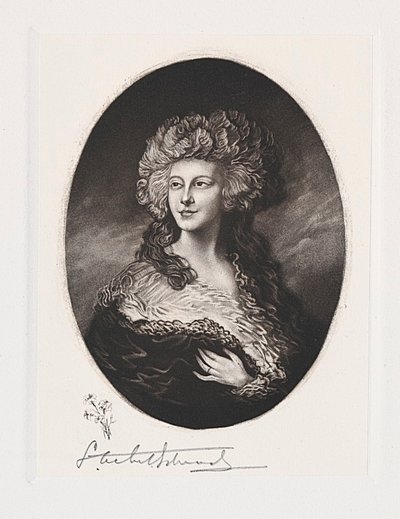 Lady Mulgrave, siglo XIX-XX de Samuel Arlent Edwards