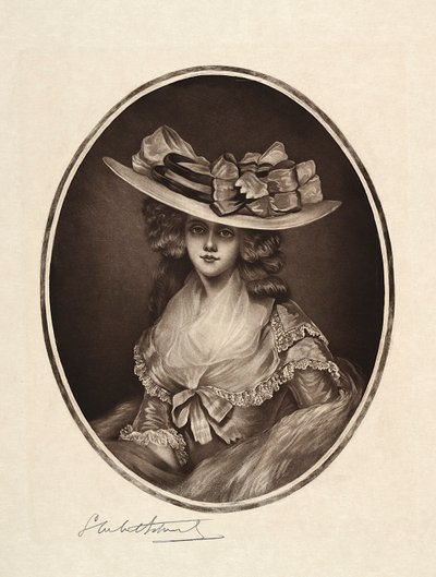 Sra. Benwell, siglos XIX-XX de Samuel Arlent Edwards