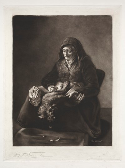 Madre de Rembrandt de Samuel Arlent Edwards
