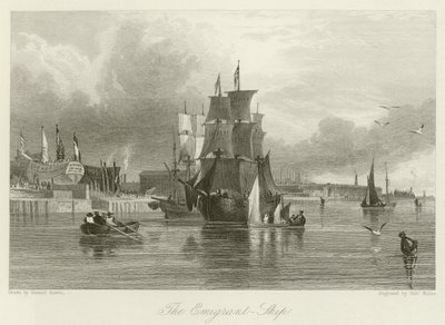 El barco emigrante de Samuel Austin