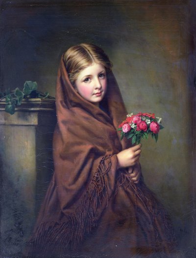 Una Vendedora de Flores de Londres de Samuel Baruch Halle