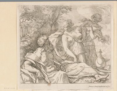 Lot y sus hijas Varios diseños (título de la serie) Opera Varia Historica, Poetica & Iconologica (título de la serie) de Samuel Bottschild