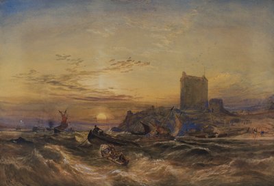 Castillo de Broughty de Samuel Bough
