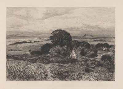 Vista lejana de Edimburgo de Samuel Bough