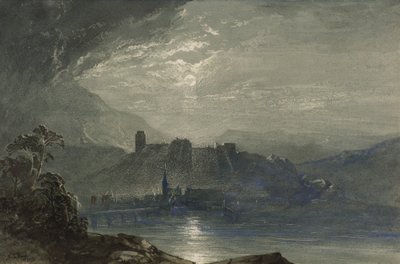 Paisaje con castillo de Samuel Bough