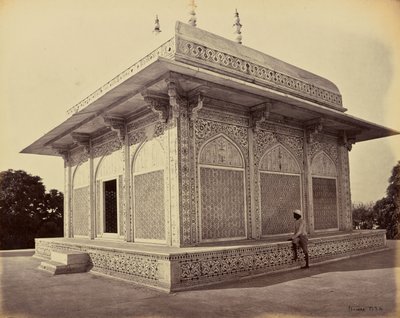 Agra; El Mausoleo del Príncipe Etmad-Dowlah, la Cúpula de Mármol de Samuel Bourne
