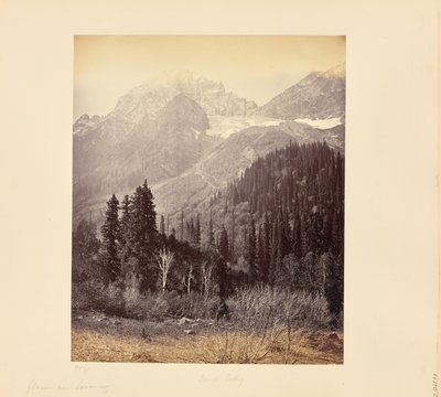 Glaciares cerca de Sonamurg de Samuel Bourne