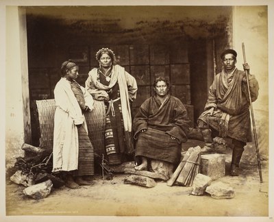 Grupo de Bhooteas, Darjeeling, de 