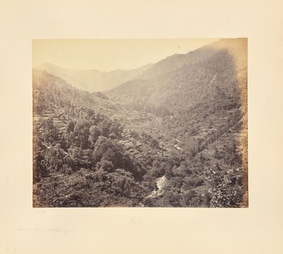 Valle de Kulu por debajo de Rusala de Samuel Bourne