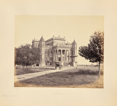 Lucknow; El Palacio Dilkusha de Samuel Bourne