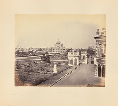 Lucknow; el Kaiser Bagh de Samuel Bourne