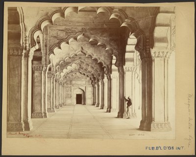 Mezquita de las Perlas, Agra, India de Samuel Bourne
