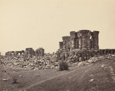 Ruinas de Martand desde el Sureste de Samuel Bourne