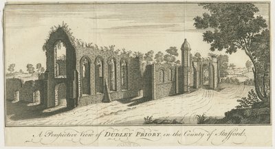 Priorato de Dudley: grabado de Samuel Buck