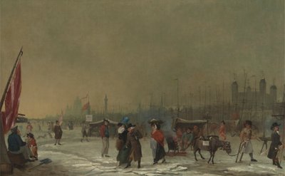 Escarcha en el Támesis de Samuel Collings