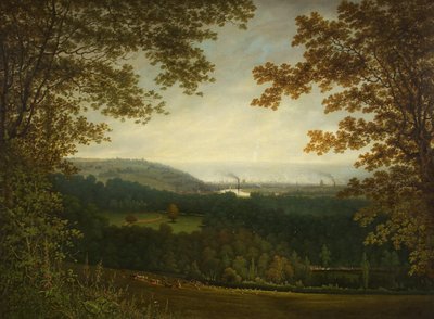 Vista de Bristol desde Ashton Park de Samuel Colman