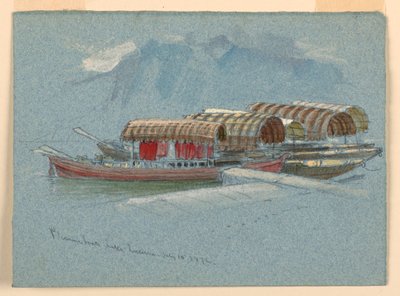Barcos de Recreo, Lago Lucerna de Samuel Colman