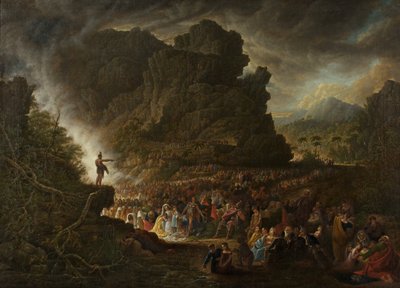 San Juan Predicando en el Desierto de Samuel Colman
