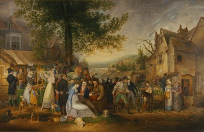 Feria de St. James, Bristol de Samuel Colman