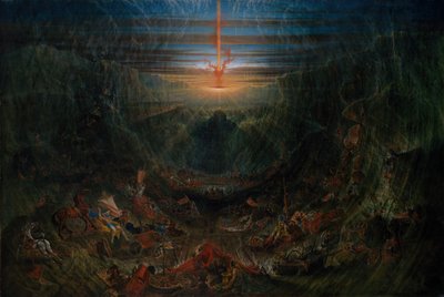 La liberación de Israel de Egipto, 1820-1840 de Samuel Colman