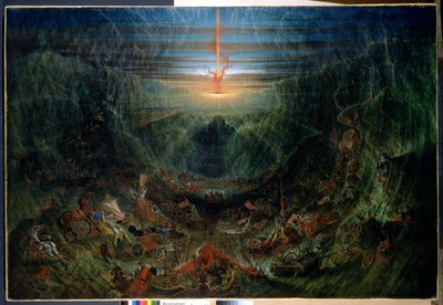 La liberación de Israel de Egipto, 1840 de Samuel Colman