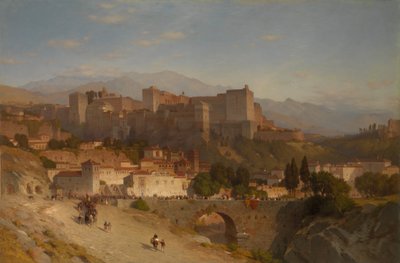 La Colina de la Alhambra, Granada de Samuel Colman
