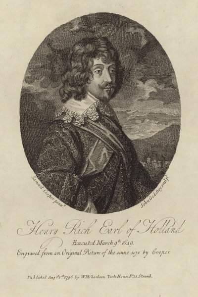 Henry Rich, Conde de Holland de Samuel Cooper