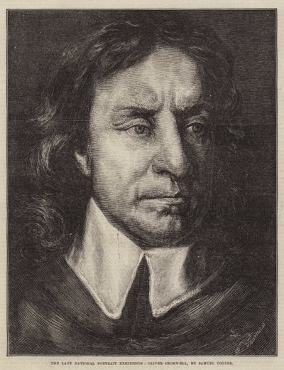 La última exposición nacional de retratos, Oliver Cromwell de Samuel Cooper