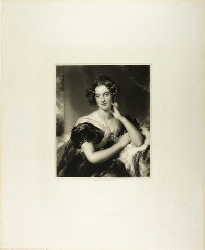 Señorita Julia MacDonald de Samuel Cousins
