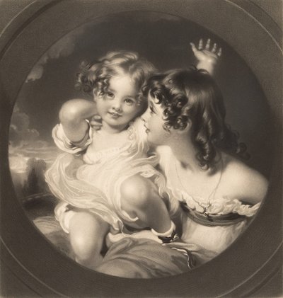 Naturaleza Los niños Calmady, 1835 de Samuel Cousins