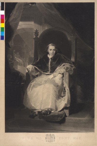 Papa Pío VII de Samuel Cousins
