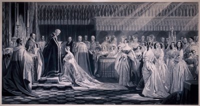 Coronación de la Reina Victoria, 1838 de Samuel Cousins