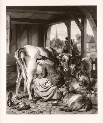 La doncella y la urraca de Samuel Cousins