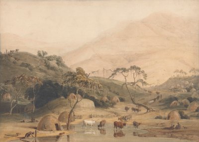 Un pueblo kafir de Samuel Daniell