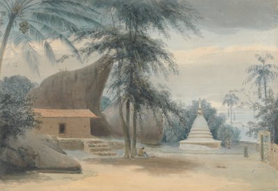 Una escena entre Galle y Matura, a unas seis millas de Galle de Samuel Daniell