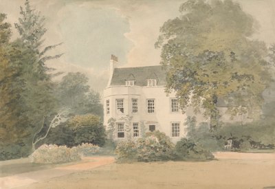Una Casa Blanca en un jardín de Samuel Davis