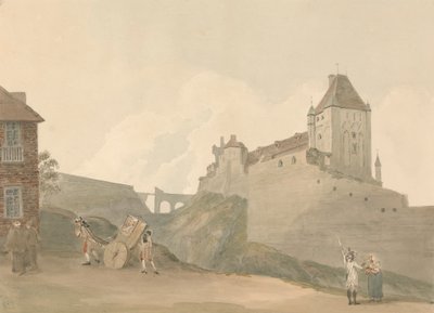 Castillo de Dieppe, Normandía de Samuel Davis