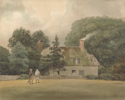 Casa de campo en los terrenos de Ayot St. Lawrence Hertfordshire de Samuel Davis