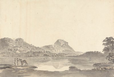 Figuras junto a un lago de Samuel Davis