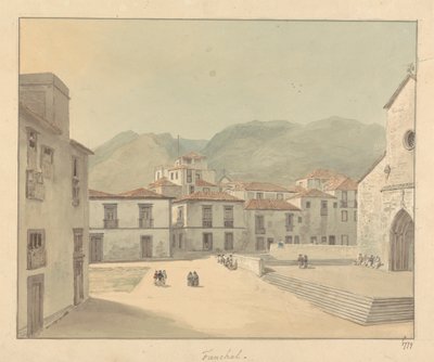Funchal, Madeira: Una plaza con iglesia de Samuel Davis