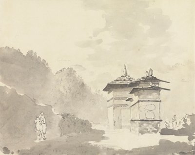 Cerca de Kepta [Chapcha] en Bhootan [Bután]. de Samuel Davis