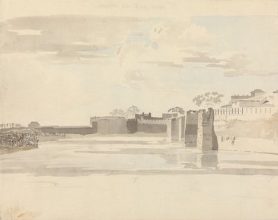 La Puerta Este de Tanjore (S. India) de Samuel Davis
